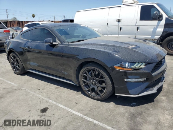 2018 Ford Mustang EcoBoost with VIN 1FA6P8THXJ5114474, listed as a Copart auction lot 59104405 with 54,220 mi miles and Salvage title. Bid and sale history available at DreamBid. Image 4.