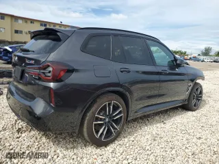 2022 BMW X3 M with VIN 5YM13EC04N9J34797, listed as a Copart auction lot 58901924 with 4,059 mi miles and Non Repairable. Bid and sale history available at carsss.com. Image 3.