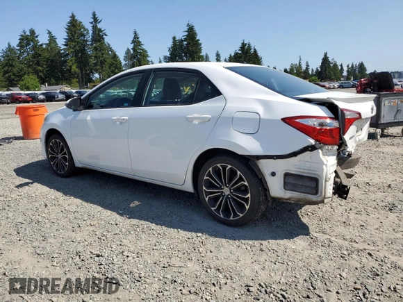 2016 Toyota Corolla L z VIN 2T1BURHE3GC684849, wystawiony jako Copart lot #59341435 z przebiegiem 82 995 mil mil oraz Szkoda całkowita • Salvage title. Historia ofert i sprzedaży dostępna na DreamBid. Obrazek 2.