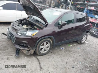2020 Chevrolet Trax LS with VIN KL7CJKSB2LB349574, listed as a IAAI auction lot 41380404 with 36,855 mi miles. Bid and sale history available at carsss.com. Image 17.