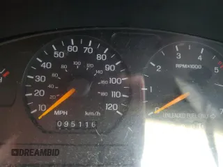 1996 Ford Mustang with VIN 1FALP4047TF193841, listed as a Copart auction lot 71792824 with 95,116 mi miles and Salvage Title. Bid and sale history available at carsss.com. Image 9.