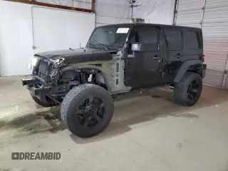2015 Jeep Wrangler Unlimited Sport z VIN 1C4BJWDGXFL674759, wystawiony jako Copart lot #49815125 z przebiegiem 128 630 mil mil oraz Szkoda całkowita • Salvage title. Historia ofert i sprzedaży dostępna na DreamBid. Obrazek 1.