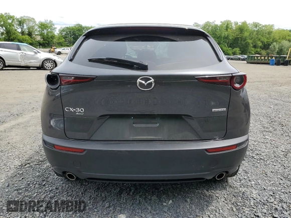 2021 Mazda CX-30 Preferred z VIN 3MVDMBCL1MM256818, wystawiony jako Copart lot #57885285 z przebiegiem 29 533 mil mil oraz Szkoda całkowita • Salvage title. Historia ofert i sprzedaży dostępna na DreamBid. Obrazek 6.