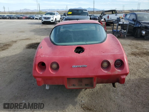 1979 Chevrolet Corvette with VIN 1Z8749S414024, listed as a Copart auction lot 51182685 with 82,688 mi miles and Clean title. Bid and sale history available at DreamBid. Image 6.