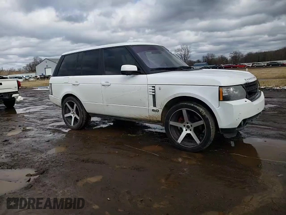 2012 Land Rover Range Rover HSE Lux with VIN SALMF1D45CA372976, listed as a Copart auction lot 48302545 with 178,639 mi miles and Salvage title. Bid and sale history available at DreamBid. Image 12.