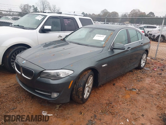 2012 BMW 5 Series 528i with VIN WBAXG5C53CDY28309, listed as a IAAI auction lot 41064233 with 129,915 mi miles. Bid and sale history available at carsss.com. Image 2.