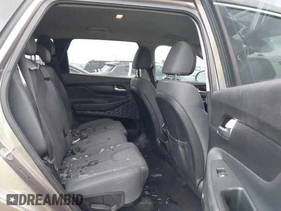 2019 Hyundai Santa Fe SE z VIN 5NMS23AD2KH014037, wystawiony jako IAAI lot #42110778 z przebiegiem 48 975 mil mil oraz . Historia ofert i sprzedaży dostępna na DreamBid. Obrazek 8.