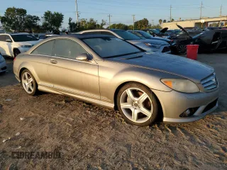 2009 Mercedes-Benz CL-Class 5.5L V8 with VIN WDDEJ86X49A022571, listed as a Copart auction lot 73634554 with 0 mi miles and Salvage Title. Bid and sale history available at carsss.com. Image 4.
