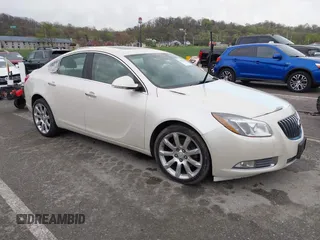 2013 Buick Regal with VIN 2G4GU5GV1D9208364, listed as a IAAI auction lot 41959026 with Not Provided miles and . Bid and sale history available at DreamBid. Image 1.