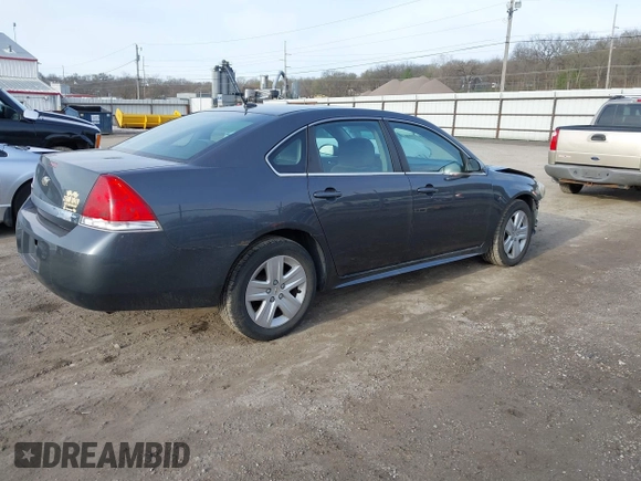 2010 Chevrolet Impala LS with VIN 2G1WA5EN1A1213773, listed as a IAAI auction lot 41957003 with 171,055 mi miles and . Bid and sale history available at DreamBid. Image 4.