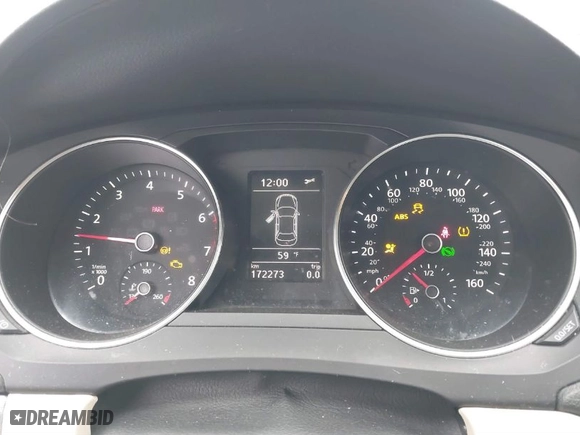 2017 Volkswagen Jetta 1.4T SE with VIN 3VWDB7AJXHM325773, listed as a IAAI auction lot 41691782 with 172,273 mi miles. Bid and sale history available at carsss.com. Image 7.