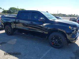 2024 Chevrolet Silverado 1500 RST with VIN 1GCUDEEL5RZ292632, listed as a IAAI auction lot 41307254 with 5,114 mi miles. Bid and sale history available at carsss.com. Image 1.