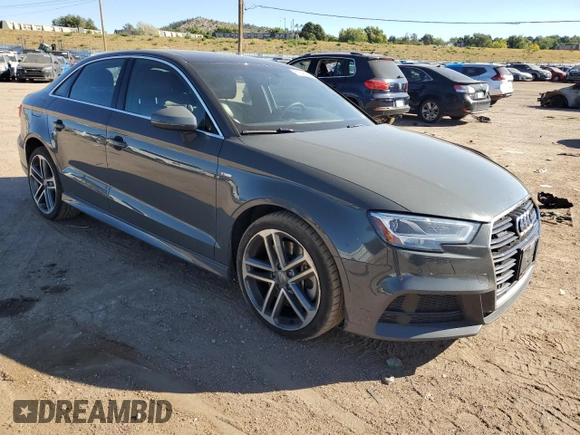2019 Audi A3 Sedan S line Premium Plus with VIN WAUJEGFF6KA094759, listed as a Copart auction lot 71641303 with 60,611 mi miles. Bid and sale history available at carsss.com. Image 4.