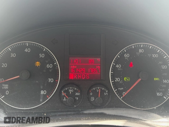 2009 Volkswagen Jetta SE with VIN 3VWRM71K89M145377, listed as a Copart auction lot 66104525 with 161,429 mi miles and Clean title. Bid and sale history available at DreamBid. Image 8.