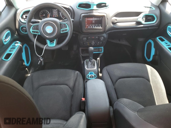 2020 Jeep Renegade Altitude with VIN ZACNJAB17LPK95978, listed as a Copart auction lot 57432225 with 35,690 mi miles and Salvage title. Bid and sale history available at DreamBid. Image 8.