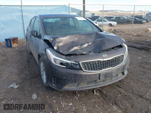 2017 Kia Forte LX with VIN 3KPFL4A78HE022030, listed as a IAAI auction lot 41129136 with 115,820 mi miles. Bid and sale history available at carsss.com. Image 6.