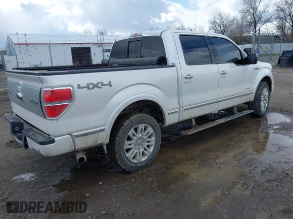 2014 Ford F-150 XL with VIN 1FTFW1ET1EFB62225, listed as a IAAI auction lot 42073046 with 201,750 mi miles and . Bid and sale history available at DreamBid. Image 4.