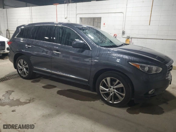 2014 Infiniti QX60 Hybrid with VIN 5N1CL0MN4EC515000, listed as a Copart auction lot 79568664 with NaN miles and Clean Title. Bid and sale history available at carsss.com. Image 4.