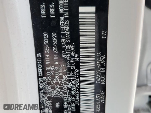 2022 Lexus NX 350 Luxury z VIN JTJHGCEZ2N2007709, wystawiony jako Copart lot #53812015 z przebiegiem 28 767 mil mil oraz Szkoda całkowita • Salvage title. Historia ofert i sprzedaży dostępna na DreamBid. Obrazek 13.