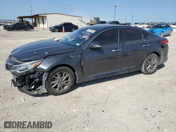 2019 Kia Optima LX with VIN 5XXGT4L3XKG302108, listed as a Copart auction lot 53159335 with 146,764 mi miles and Salvage Title. Bid and sale history available at carsss.com. Image 1.
