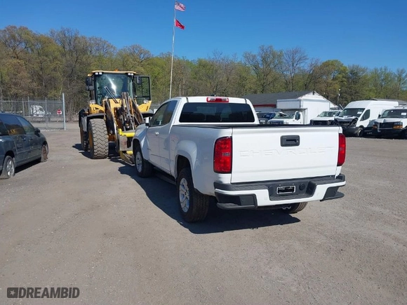 2022 Chevrolet Colorado 2WD LT with VIN 1GCHSCEN6N1128845, listed as a IAAI auction lot 41872025 with 29,811 mi miles. Bid and sale history available at carsss.com. Image 3.