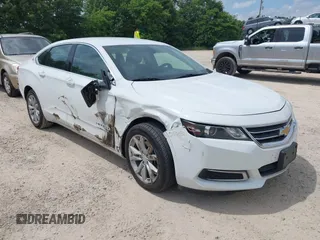 2017 Chevrolet Impala LT with VIN 2G1105S39H9103159, listed as a IAAI auction lot 42691756 with 99,524 mi miles and . Bid and sale history available at DreamBid. Image 1.