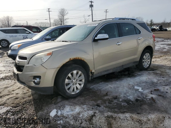 2010 Chevrolet Equinox LTZ with VIN 2CNFLGEY3A6220584, listed as a Copart auction lot 49052525 with 121,427 mi miles and Salvage Title. Bid and sale history available at DreamBid. Image 1.