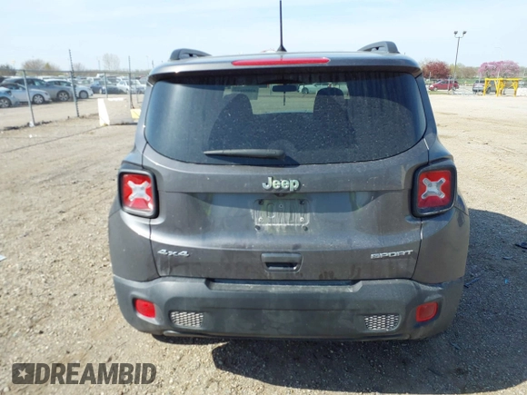 2019 Jeep Renegade Sport z VIN ZACNJBAB3KPK22038, wystawiony jako IAAI lot #42055822 z przebiegiem 75 845 mil mil oraz . Historia ofert i sprzedaży dostępna na DreamBid. Obrazek 17.