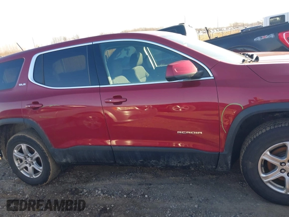2019 GMC Acadia SLE with VIN 1GKKNKLA4KZ219976, listed as a IAAI auction lot 41709640 with 87,850 mi miles. Bid and sale history available at carsss.com. Image 14.