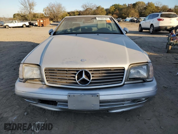 1999 Mercedes-Benz SL-Class with VIN WDBFA68F7XF178125, listed as a Copart auction lot 77404164 with 0 mi miles and Clean Title. Bid and sale history available at carsss.com. Image 5.
