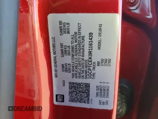 2024 Chevrolet Colorado 4WD LT z VIN 1GCPTCEK0R1161439, wystawiony jako Copart lot #46955615 z przebiegiem Nie podano mil oraz Szkoda całkowita • Salvage title. Historia ofert i sprzedaży dostępna na DreamBid. Obrazek 13.