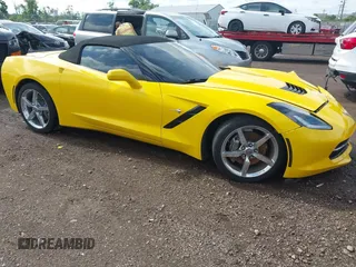 2015 Chevrolet Corvette 3LT with VIN 1G1YF3D70F5110481, listed as a IAAI auction lot 42527134 with 91,623 mi miles and . Bid and sale history available at DreamBid. Image 1.