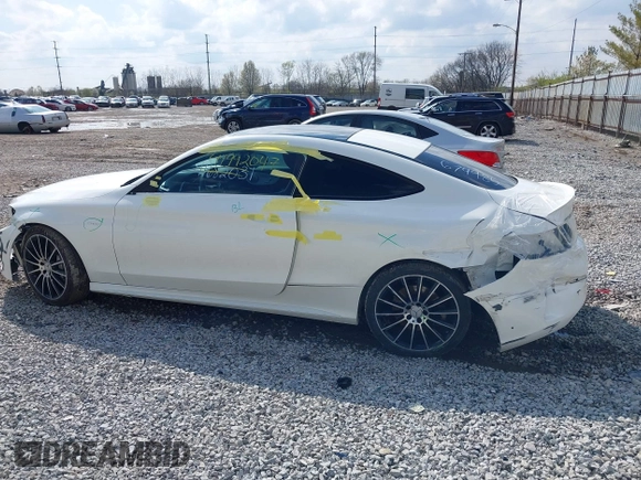2018 Mercedes-Benz C 43 AMG with VIN WDDWJ6EB9JF679985, listed as a IAAI auction lot 41992047 with 57,619 mi miles and . Bid and sale history available at DreamBid. Image 14.
