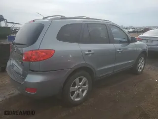 2009 Hyundai Santa Fe SE with VIN 5NMSH13E19H254859, listed as a Copart auction lot 50940985 with 155,614 mi miles and Salvage Title. Bid and sale history available at carsss.com. Image 3.