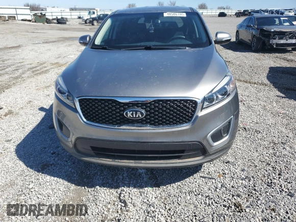 2018 Kia Sorento L with VIN 5XYPG4A30JG424560, listed as a Copart auction lot 48586195 with Not Provided miles and Salvage Title. Bid and sale history available at carsss.com. Image 5.