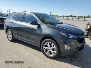2019 Chevrolet Equinox LT with VIN 3GNAXVEX2KL125534, listed as a Copart auction lot 53120955 with 75,345 mi miles and Salvage Title. Bid and sale history available at carsss.com. Image 4.