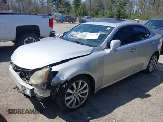 2006 Lexus IS 250 with VIN JTHCK262765001622, listed as a IAAI auction lot 41993744 with 190,407 mi miles and . Bid and sale history available at DreamBid. Image 2.