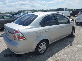 2008 Chevrolet Aveo LS with VIN KL1TD56688B016691, listed as a IAAI auction lot 41975466 with 202,676 mi miles and . Bid and sale history available at DreamBid. Image 4.