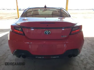 2022 Toyota GR86 with VIN JF1ZNBC1XN8751386, listed as a Copart auction lot 79253854 with 33,379 mi miles and Salvage Title. Bid and sale history available at carsss.com. Image 6.