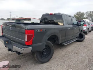 2020 Ford Super Duty F-250 SRW XL with VIN 1FT7W2BT0LED57167, listed as a IAAI auction lot 41233813 with 62,407 mi miles. Bid and sale history available at carsss.com. Image 4.