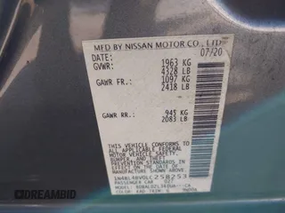 2020 Nissan Altima S with VIN 1N4BL4BV0LC258253, listed as a IAAI auction lot 41735757 with 97,561 mi miles and . Bid and sale history available at carsss.com. Image 9.