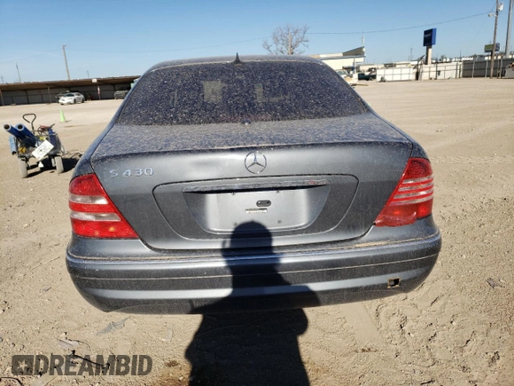 2006 Mercedes-Benz S 430 with VIN WDBNG70J76A478081, listed as a Copart auction lot 49066465 with 125,836 mi miles and Clean title. Bid and sale history available at DreamBid. Image 6.