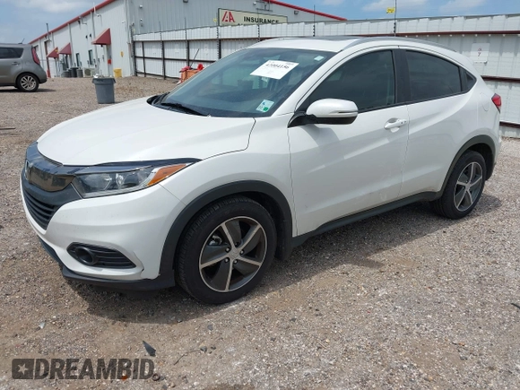 2022 Honda HR-V EX with VIN 3CZRU6H57NM724989, listed as a IAAI auction lot 42004156 with 170,085 mi miles. Bid and sale history available at carsss.com. Image 2.