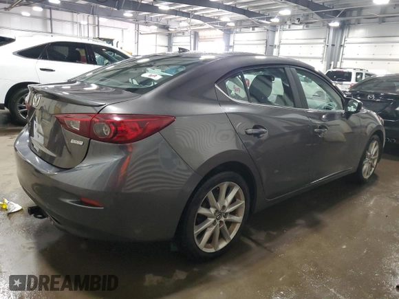 2017 Mazda 3 Touring with VIN 3MZBN1V74HM149040, listed as a Copart auction lot 59917855 with 204,440 mi miles and Salvage title. Bid and sale history available at DreamBid. Image 3.