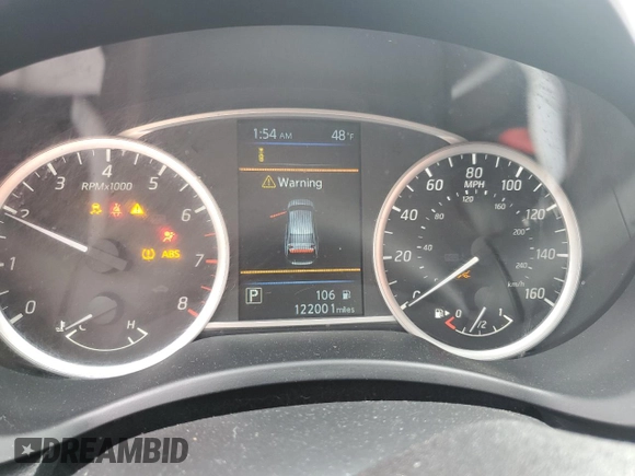 2019 Nissan Sentra SV with VIN 3N1AB7AP7KY368349, listed as a Copart auction lot 47689985 with 122,001 mi miles and Salvage Title. Bid and sale history available at DreamBid. Image 9.