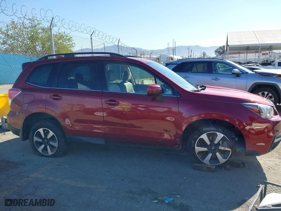 2018 Subaru Forester Limited with VIN JF2SJARC7JH521701, listed as a IAAI auction lot 41867767 with 74,118 mi miles. Bid and sale history available at carsss.com. Image 13.