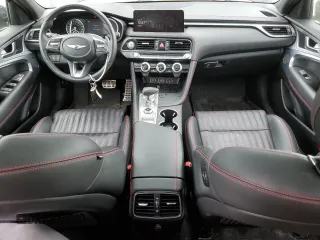 2022 Genesis G70 3.3T z VIN KMTG54TE2NU081955, wystawiony jako Copart lot #52113265 z przebiegiem 33 005 mil mil oraz Szkody całkowita. Historia ofert i sprzedaży dostępna na DreamBid. Obrazek 8.