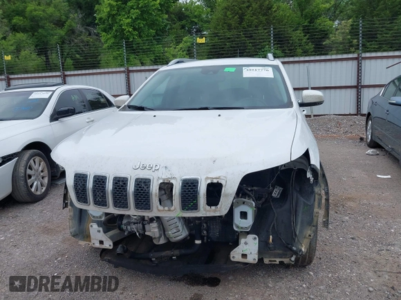 2021 Jeep Cherokee Altitude with VIN 1C4PJLLB8MD103661, listed as a IAAI auction lot 39517776 with 95,292 mi miles. Bid and sale history available at carsss.com. Image 6.
