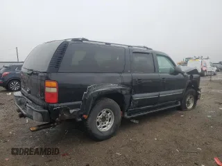 2002 Chevrolet Suburban LT with VIN 3GNGK26U62G171646, listed as a Copart auction lot 43416375 with 233,392 mi miles and Salvage Title. Bid and sale history available at carsss.com. Image 3.