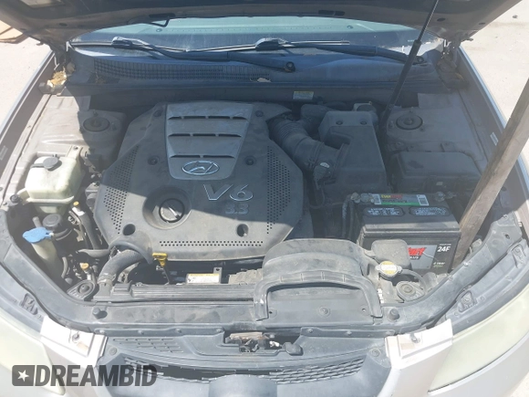 2006 Hyundai Sonata GLS with VIN 5NPEU46F66H105456, listed as a IAAI auction lot 42055368 with 200,385 mi miles and . Bid and sale history available at DreamBid. Image 10.